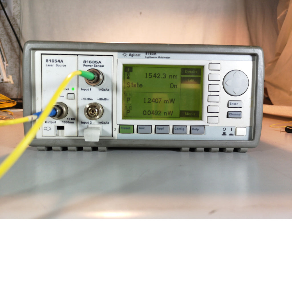 Agilent HP 81635A Dual InGaAs Power Sensor Module, 800