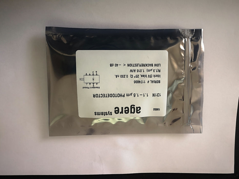 Agere 131N 1.1-1.6 um Fiber Pigtailed Photodiode