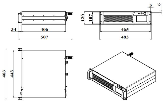 FL-775-SLM Laser Head (Second Harmonic)