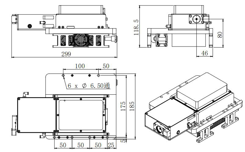 EO-266-N Laser Head