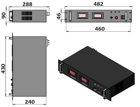 HPL-556-Q Power Supply 2