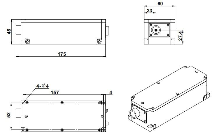 AO-S-671-H Laser Head