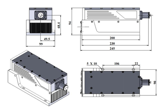 MGL-N-543 Laser Head