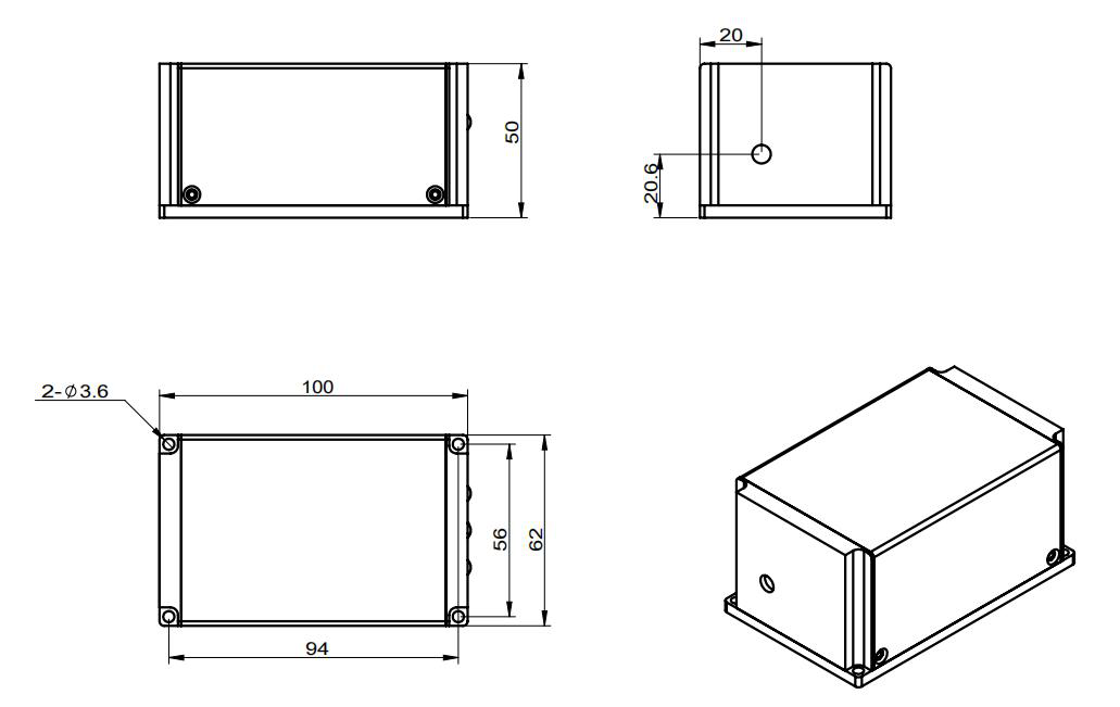 Mini-E-PC-1064 Laser Head