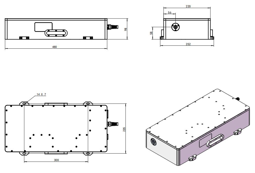 EO-XS-457 Laser Head