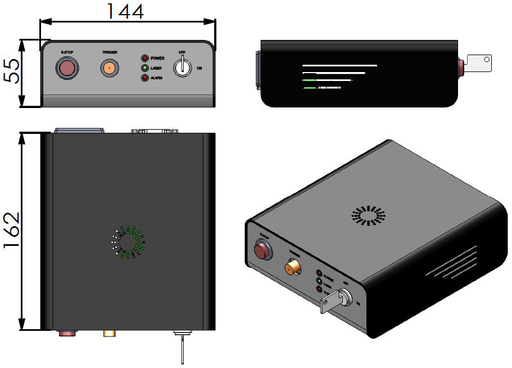 MGL-S-588 Laser Head
