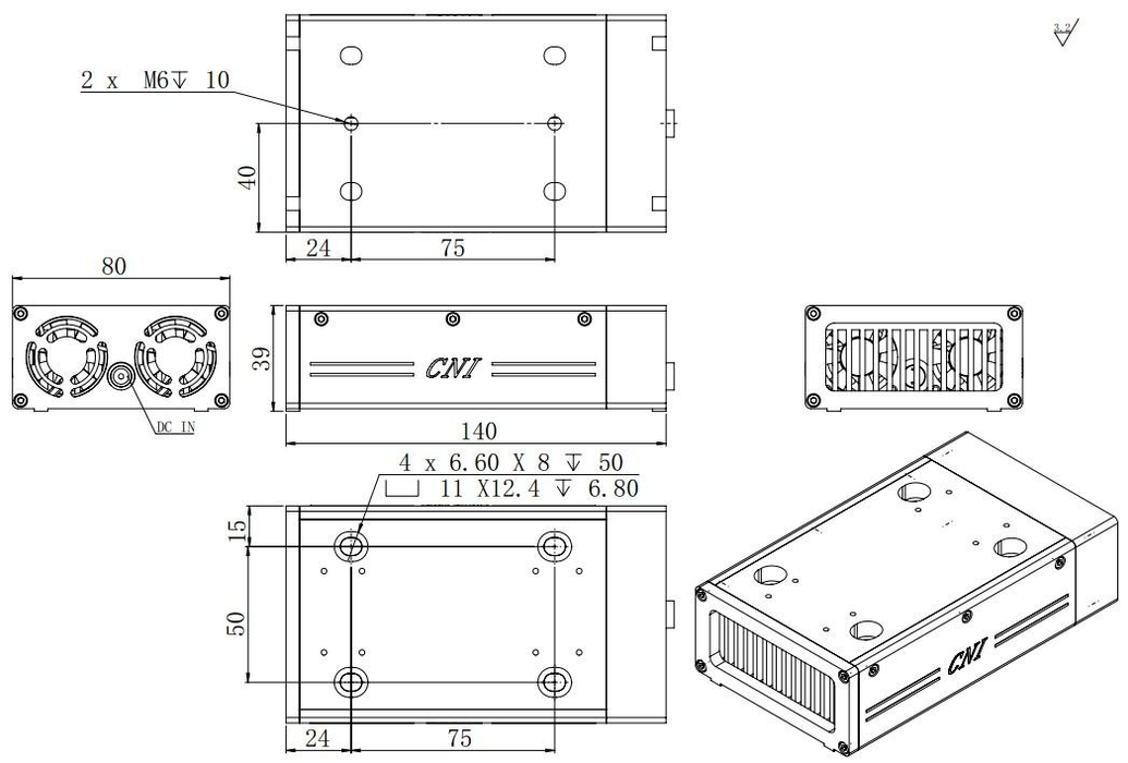 MDL-XS-488 Heatsink (TC-05)