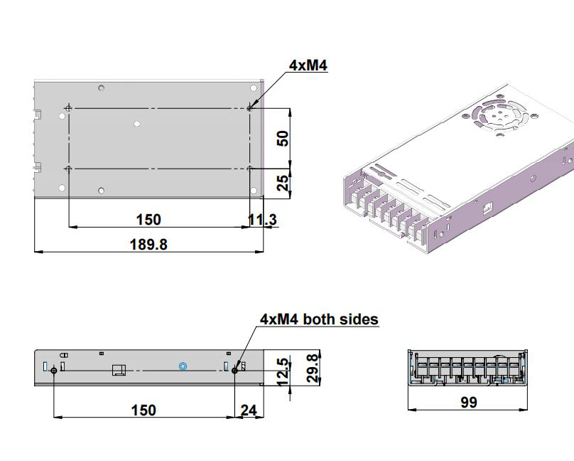 AO-Mini-946 Power Supply (PSU-12)
