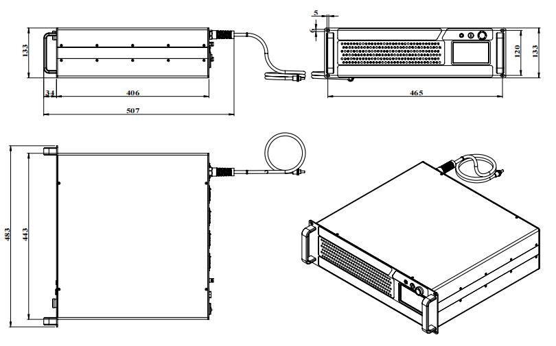 FL-1064-LN-L Laser System