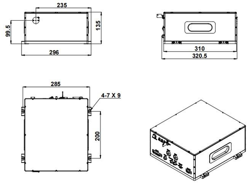 AO-U-639-DP Laser Head