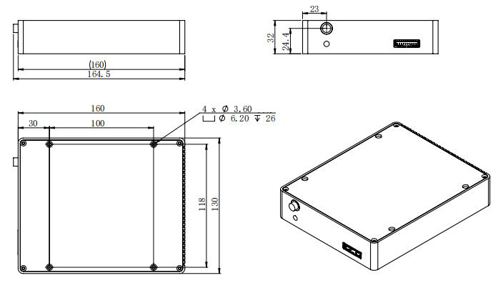 FL-1030-PS-Seed Laser Head (Driver Integrated)