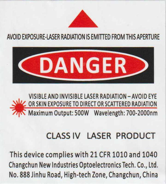 FC-W-450H-II-500W Laser