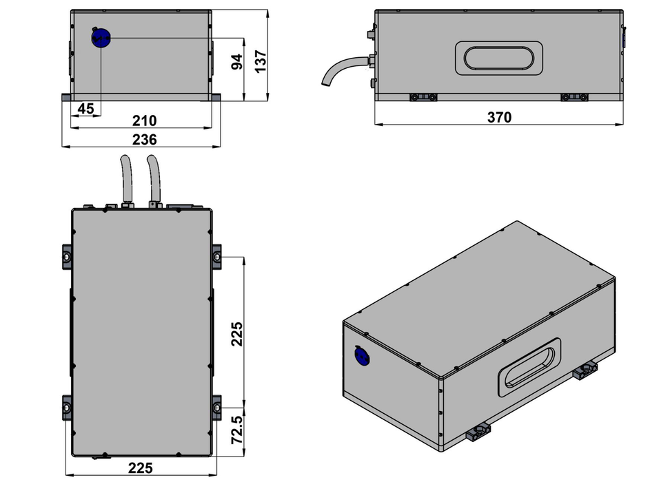 UV-DP-335-B Laser Head