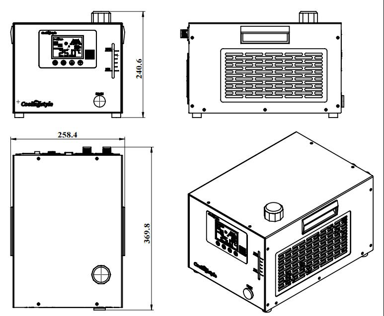 MBL-W-473-SM Laser Head (MBL-W-473-Water-SM)