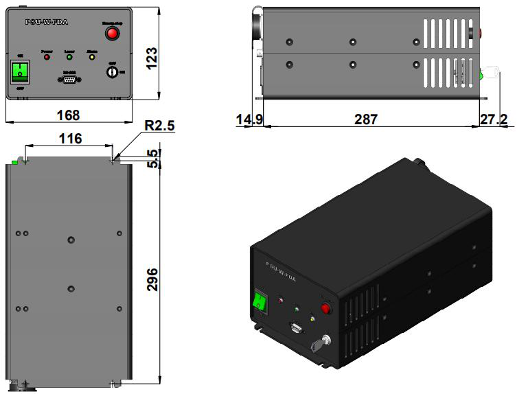 MIL-W-946 Power Supply (PSU-W-FDA)