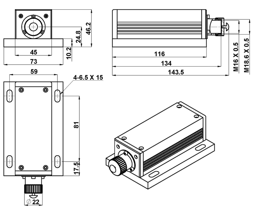 MDL-III-400L Laser