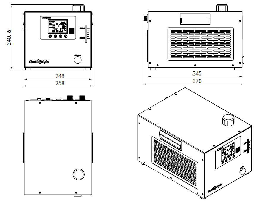 AO-Ti-720 Water Chiller (WCH-580)