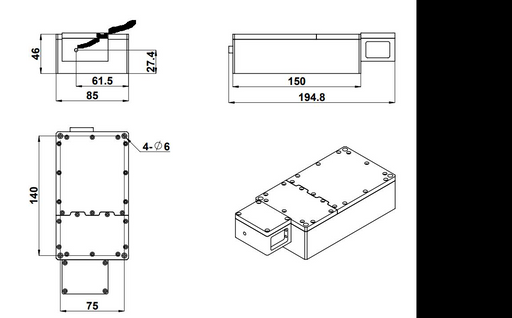 MPL-S-266-LP Laser Head