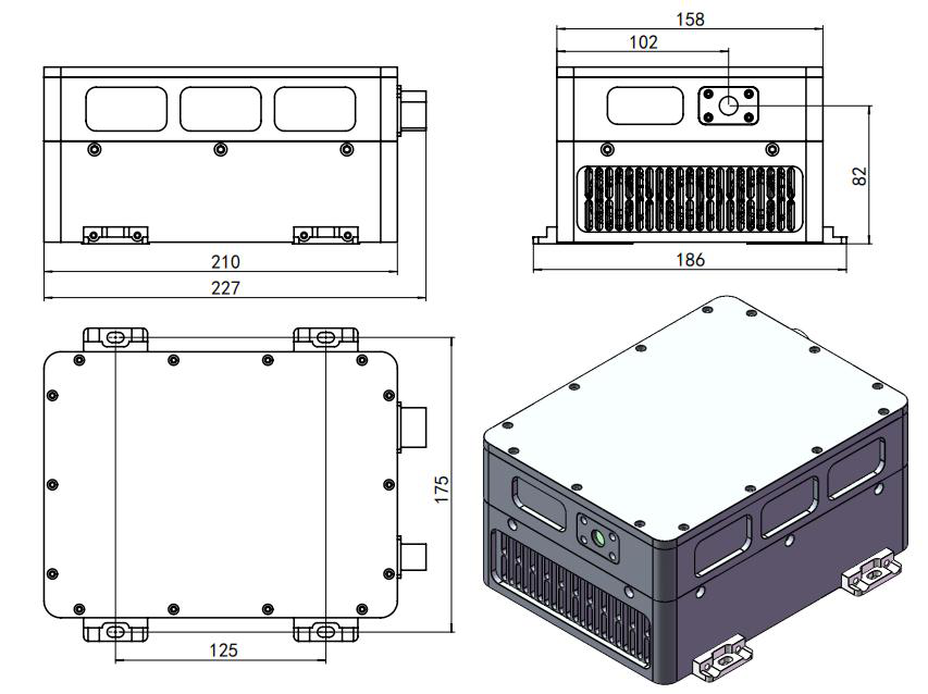 TUN-V-2916-3918 Laser Head