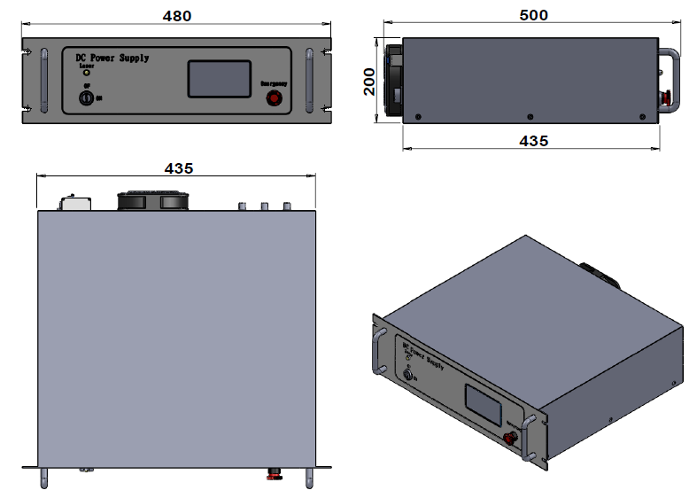 LPS-M-1064 Laser Head