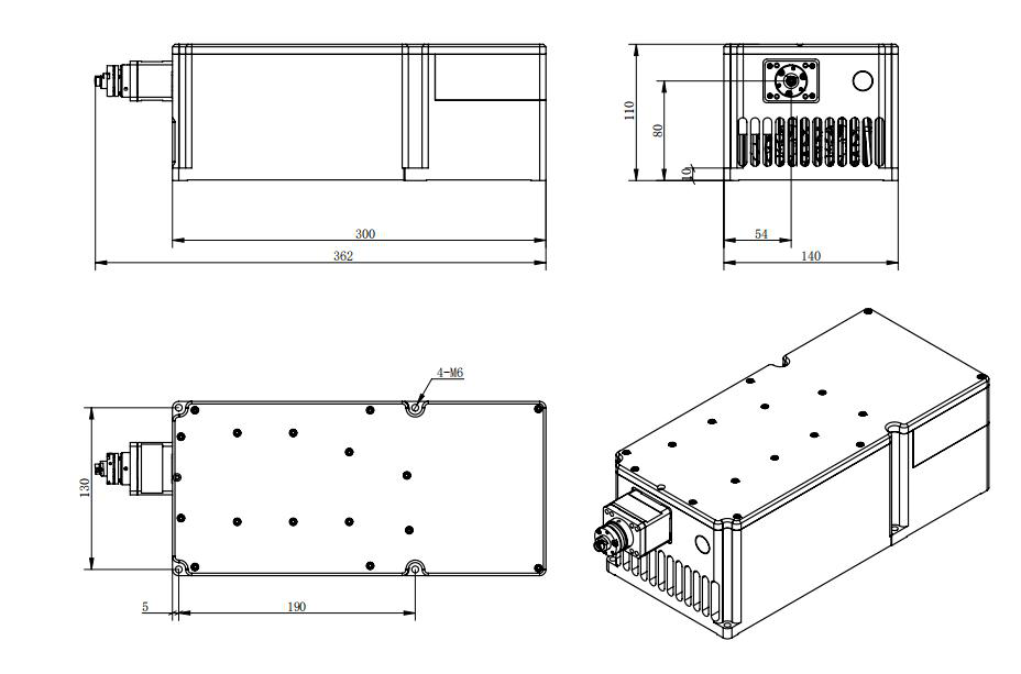 MLL-V-671-SM Laser Head