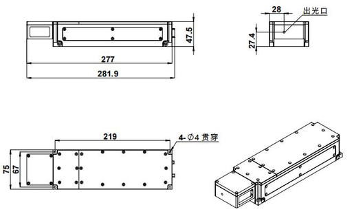 AO-S-263 Laser Head