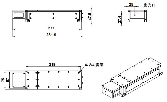 AO-S-261 Laser Head