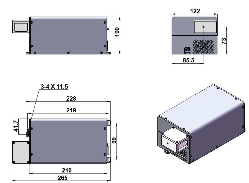 EO-S-213-RS Laser Head