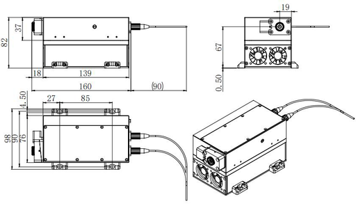 EO-1064-P-Subnano Laser Head