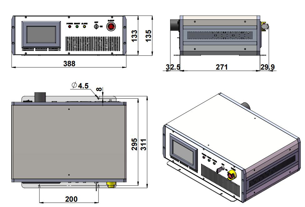AO-V-671 Power Supply (PSU-AOM)
