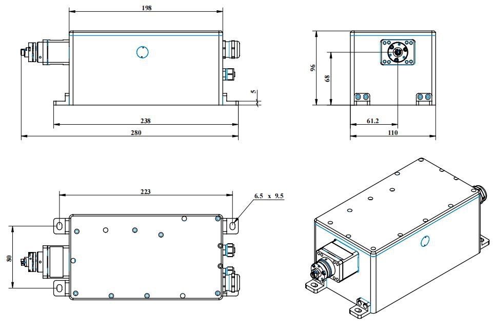 MLL-K-457-SM Laser Head