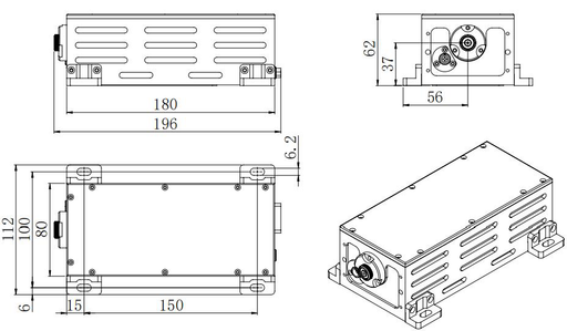 DPS-1064-P-SUBNANO Laser Head