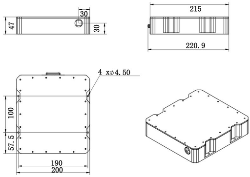 OEM-ED-455 Laser Head (OEM-ED-455)