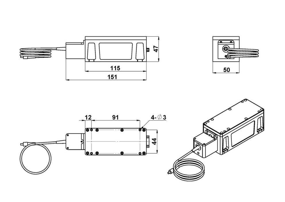 MRL-S-671-SM Laser Head
