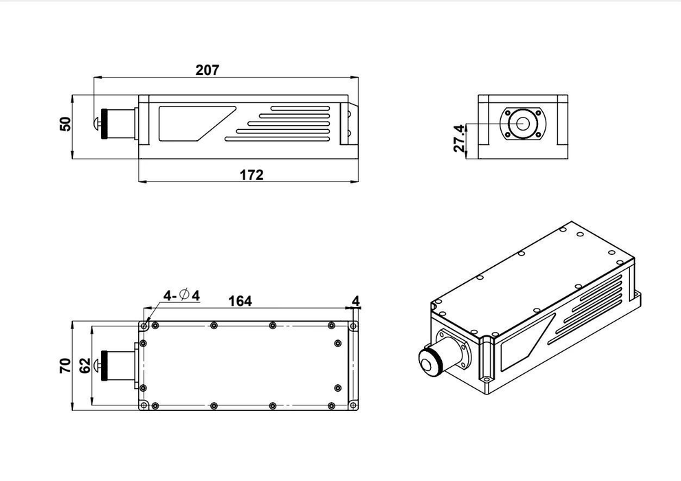 MSL-FN-515 Laser Head