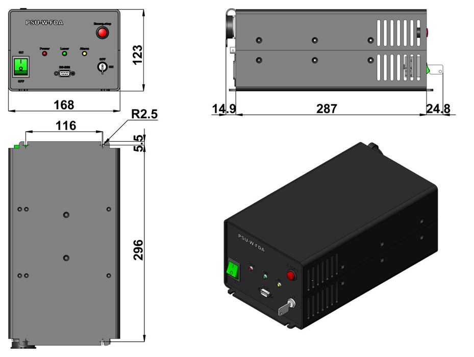 MSL-R-522 Laser Head