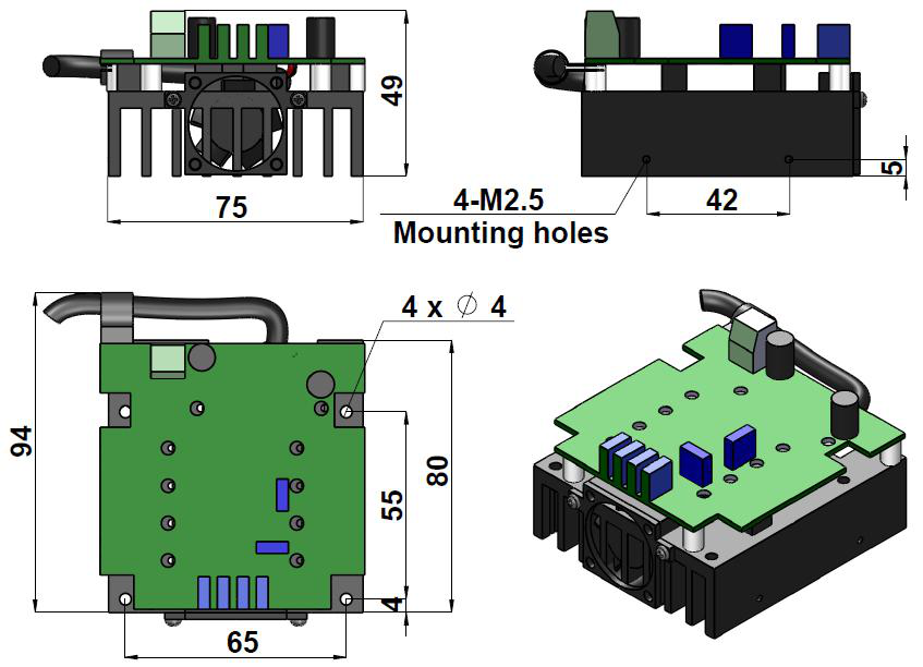 MGL-S-589 Laser Head