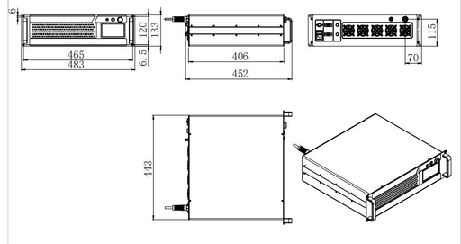 FL-507-LN-L Laser Head (Driver Integrated)