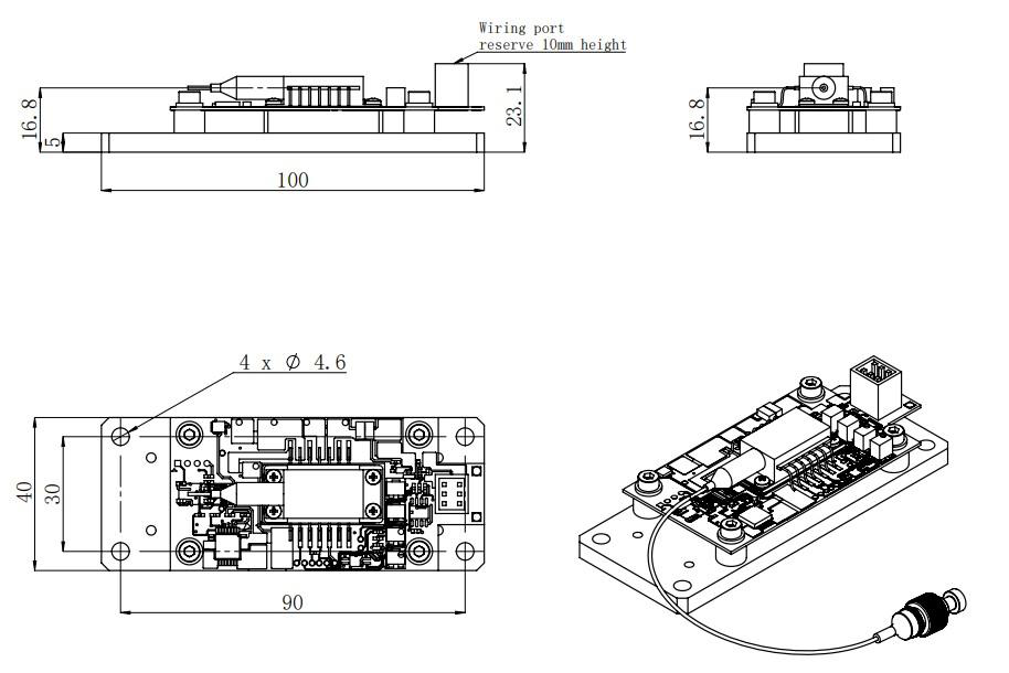 FC-OEM-976 Fiber Coupled OEM Module