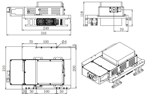 EO-266-G Laser Head