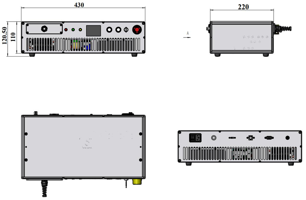 FC-W-638/525C Laser Head