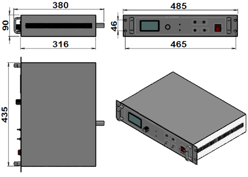 HPL-660-QM (100W) Laser Head