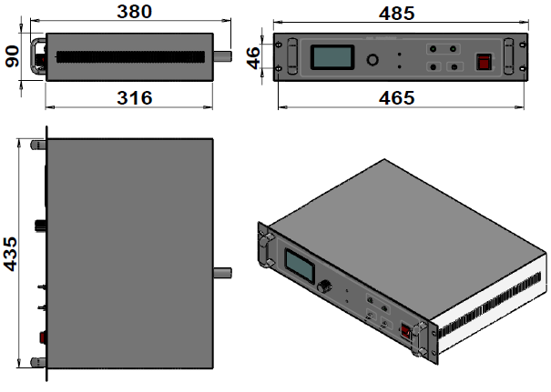 HPL-660-QM (100W) Laser Head