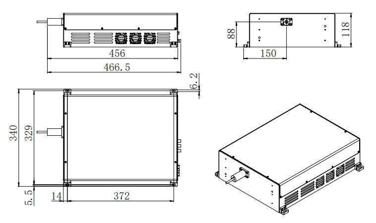 EO-1064-Subnano-Hi Laser Head