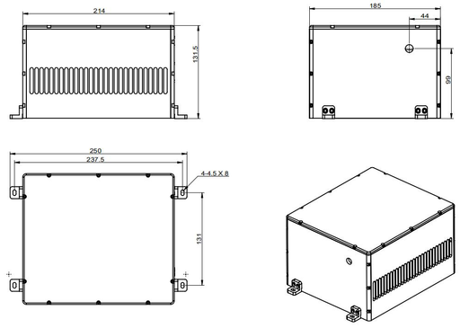 AO-Mini-946 Laser Head (Driver Integrated)