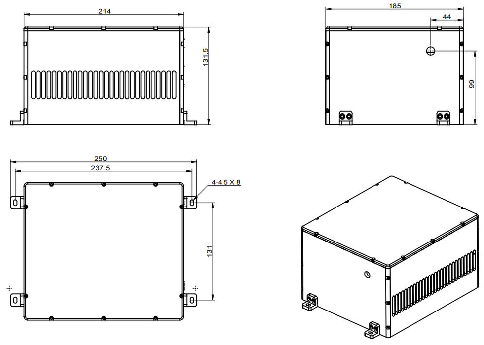 AO-Mini-946 Laser Head (Driver Integrated)