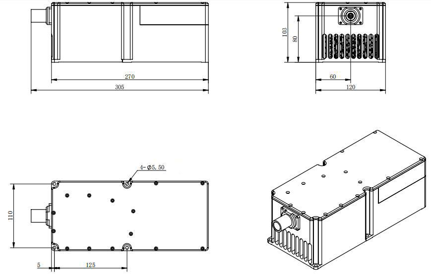 MBL-W-473 Laser Head (MBL-W-473A)