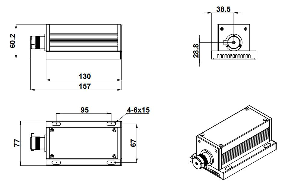 MIL-H-914 Laser Head