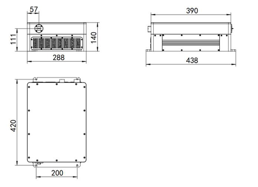 TUN-TiN-770-840 Laser Head (Driver Integrated)