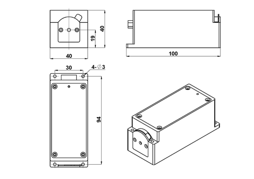 MPL-S-1030 Laser Head